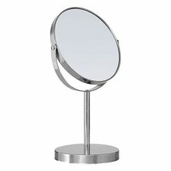 Stainless Steel Swivel Cosmetic Mirror