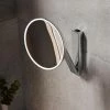 Keuco iLook Move Round Illuminated Cosmetic Mirror - Chrome -Bathroom Mirrors Shop 17612019004 P