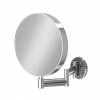 HIB Helix Round Magnifying Mirror - 21300 2 HIB Helix Round Magnifying Mirror - 21300 -Bathroom Mirrors Shop 21300 P