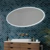 HIB Arena 120 LED Ambient Oval Mirror - 79531200 2 HIB Arena 120 LED Ambient Oval Mirror - 79531200 -Bathroom Mirrors Shop 79531200 p