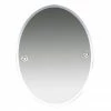 Miller Oslo 400 x 505mm Polished Nickel Oval Bevelled Mirror - 8000MN 1 Miller Oslo 400 x 505mm Polished Nickel Oval Bevelled Mirror - 8000MN -Bathroom Mirrors Shop 8000C P