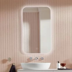 Villeroy and Boch More To See Lite 600 x 1000mm Rectangular LED Mirror