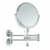 Burlington Traditional Cosmetic Wall Mirror - Chrome - A57CHR -Bathroom Mirrors Shop A57 CHR p