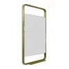 Arezzo Brushed Brass 550 x 1000mm Mirror with Shelf -Bathroom Mirrors Shop AZ55100BB P