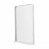 Arezzo Matt White 500 x 750mm Mirror with Shelf 2 Arezzo Matt White 500 x 750mm Mirror with Shelf -Bathroom Mirrors Shop AZ5X75MW P