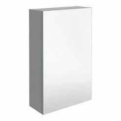 Brooklyn 450mm Grey Mist Bathroom Mirror Unit