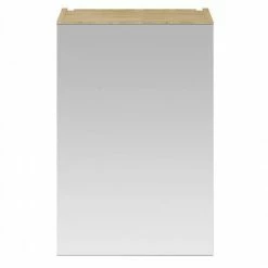 Brooklyn 450mm Natural Oak Bathroom Mirror Unit -Bathroom Mirrors Shop B45MNO nd1 460