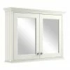 Bayswater Pointing White 1050mm Mirror Wall Cabinet -Bathroom Mirrors Shop BAYF133 P