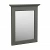 Old London Traditional Mirror (600mm Wide - Charcoal) -Bathroom Mirrors Shop DAF603 p