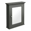 Old London Traditional Mirror Cabinet (650mm Wide - Charcoal) -Bathroom Mirrors Shop DAF604 prod