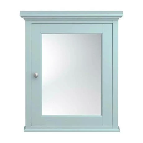 Old London Traditional Mirror Cabinet (650mm Wide - Duck Egg Blue) 5 Old London Traditional Mirror Cabinet (650mm Wide - Duck Egg Blue) - Image 3