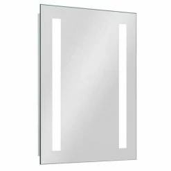 Brooklyn 500 x 700mm Battery Operated Illuminated LED Mirror -Bathroom Mirrors Shop GS5X7BT d1 460 1