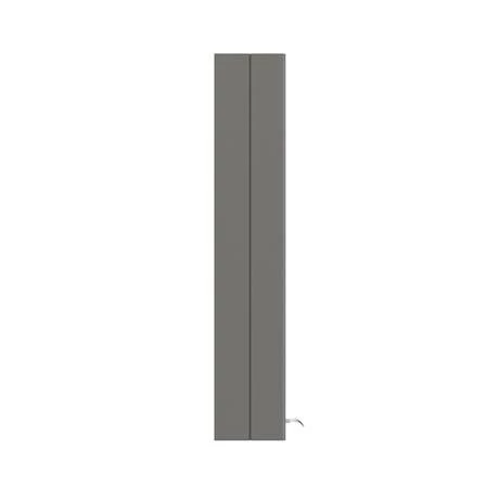 Keswick Grey 900mm Traditional Wall Hung 3 Door Mirror Cabinet 6 Keswick Grey 900mm Traditional Wall Hung 3 Door Mirror Cabinet - Image 4