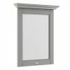 Old London 600mm Flat Mirror - Storm Grey - LON213 -Bathroom Mirrors Shop LON213 P