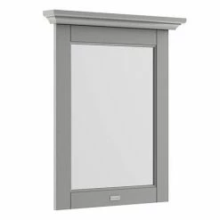Old London 600mm Flat Mirror - Storm Grey - LON213