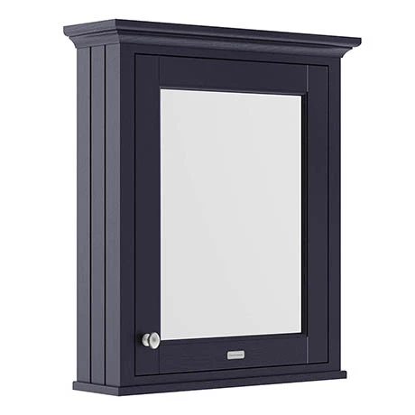 Old London 600mm Mirror Cabinet - Twilight Blue - LON314 3 Old London 600mm Mirror Cabinet - Twilight Blue - LON314