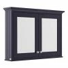 Old London 1050mm Mirror Cabinet - Twilight Blue - LON317 2 Old London 1050mm Mirror Cabinet - Twilight Blue - LON317 -Bathroom Mirrors Shop LON317 P