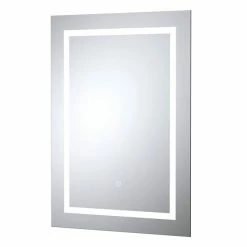 Hudson Reed Prisma 500mm LED Touch Sensor Mirror with Demister Pad