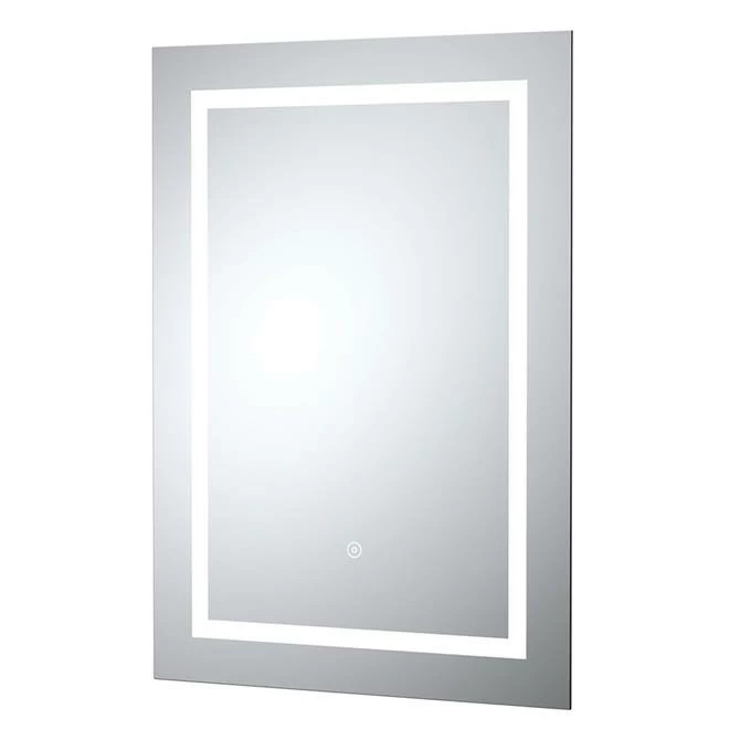Hudson Reed Prisma 500mm LED Touch Sensor Mirror with Demister Pad 3 Hudson Reed Prisma 500mm LED Touch Sensor Mirror with Demister Pad