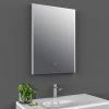 Hudson Reed Reverie 500mm LED Touch Sensor Mirror with Demister Pad - LQ503 1 Hudson Reed Reverie 500mm LED Touch Sensor Mirror with Demister Pad - LQ503 -Bathroom Mirrors Shop LQ503 n p