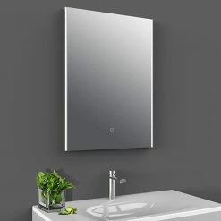 Hudson Reed Reverie 500mm LED Touch Sensor Mirror with Demister Pad - LQ503