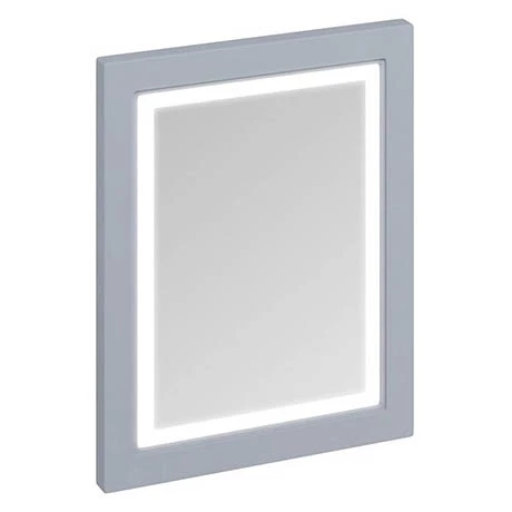 Burlington Framed 60 Mirror with LED Illumination - Classic Grey 3 Burlington Framed 60 Mirror with LED Illumination - Classic Grey