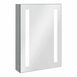 Toreno 500x700mm LED Illuminated Mirror Cabinet inc. Anti-Fog & Motion Sensor - MIR013 -Bathroom Mirrors Shop MIR013 d2 460