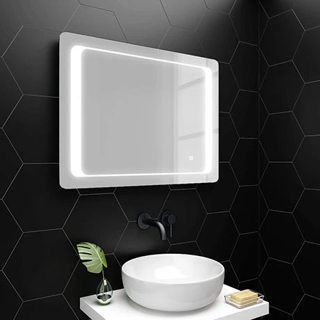 Toreno 800x600mm LED Illuminated Bathroom Mirror inc. Anti-Fog & Touch Sensor - MIR019 3 Toreno 800x600mm LED Illuminated Bathroom Mirror inc. Anti-Fog & Touch Sensor - MIR019
