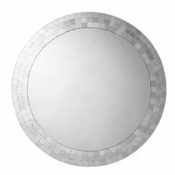 Croydex Meadley Circular Mirror with Mosaic Surround 600 x 600mm - MM700700 -Bathroom Mirrors Shop MM700700 ai3 460