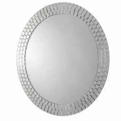 Croydex Meadley Circular Mirror with Mosaic Surround 600 x 600mm - MM700700 -Bathroom Mirrors Shop MM700700 ai4 460
