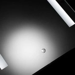 Croydex Henbury Hang N Lock Illuminated Mirror with Demister Pad 700 x 500mm - MM720300E -Bathroom Mirrors Shop MM720300E D3 460