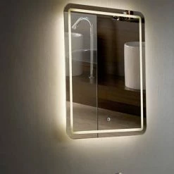 Croydex Chawston Hang N Lock Illuminated Mirror with Demister Pad 700 x 500mm - MM720400E 10 Croydex Chawston Hang N Lock Illuminated Mirror with Demister Pad 700 x 500mm - MM720400E -Bathroom Mirrors Shop MM720400E ai3 460