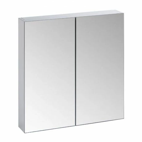 Tavistock Observe Double Door Mirror Cabinet - Gloss White 3 Tavistock Observe Double Door Mirror Cabinet - Gloss White