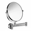 Smedbo Outline - Polished Chrome Shaving/Make Up Mirror on Swing Arm - FK438 -Bathroom Mirrors Shop Smedbo Outline Polished Chrome Shaving Make Up Mirror on Swing Arm FK438 Medium
