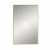 Venice Brushed Brass 400 x 700mm Rectangular Mirror 1 Venice Brushed Brass 400 x 700mm Rectangular Mirror -Bathroom Mirrors Shop VENR4070BRA P