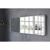 Venice White Frame 1500 x 500mm Rectangular Mirror 1 Venice White Frame 1500 x 500mm Rectangular Mirror -Bathroom Mirrors Shop VENWF1550 P