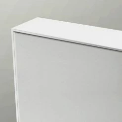 Venice White Frame 1200 x 700mm Rectangular Mirror -Bathroom Mirrors Shop VENWF6080 D2 460 2