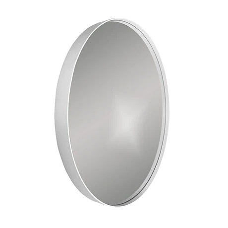 Venice White Frame 600mm Round Mirror 3 Venice White Frame 600mm Round Mirror