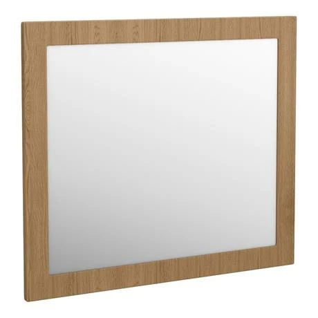 Valencia Naturale Oak Effect Framed Mirror 800 x 700mm 5 Valencia Naturale Oak Effect Framed Mirror 800 x 700mm - Image 3