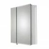 Croydex Newton Double Door Bi-View Mirror Cabinet with FlexiFix - WC102069 -Bathroom Mirrors Shop WC102069 P