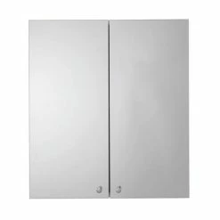 Croydex Carra White Double Door Mirror Cabinet - WC450822 8 Croydex Carra White Double Door Mirror Cabinet - WC450822 -Bathroom Mirrors Shop WC450822 D2 460