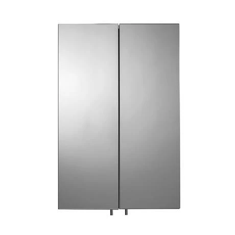 Croydex Avisio Double Door Stainless Steel Corner Mirror Cabinet - WC766105 5 Croydex Avisio Double Door Stainless Steel Corner Mirror Cabinet - WC766105 - Image 3