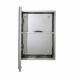 Croydex Avon Single Door Stainless Steel Mirror Cabinet - WC856005 8 Croydex Avon Single Door Stainless Steel Mirror Cabinet - WC856005 -Bathroom Mirrors Shop WC856005 D2 460