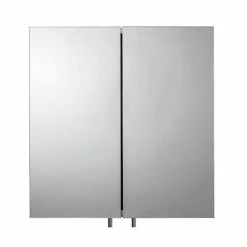 Croydex Avon Double Door Stainless Steel Mirror Cabinet - WC866105 8 Croydex Avon Double Door Stainless Steel Mirror Cabinet - WC866105 -Bathroom Mirrors Shop WC866105 D2 460