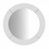 Imperial Annabel White Luxury Round Wooden Frame Mirror 2 Imperial Annabel White Luxury Round Wooden Frame Mirror -Bathroom Mirrors Shop XP39030010 P