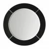 Imperial Annabel Wenge Luxury Round Wooden Frame Mirror -Bathroom Mirrors Shop XP39030042 P